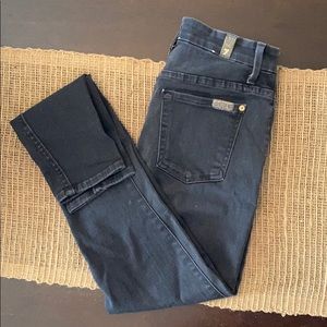 7 For All Mankind washes out black jeans